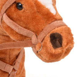 Mjukisdjur brun häst