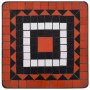 Sidobord i mosaik