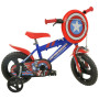 Pojkcykel Captain America 12 tum