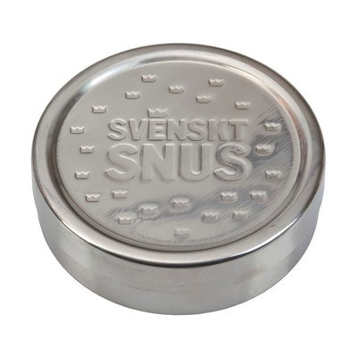 Snusdosa Graverad Svenskt Snus