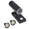 Cylinderformad LED-lampa med sensor