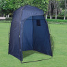 Campingtoalett med tält