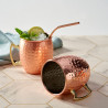 Cocktailmuggar Moscow Mule i rostfritt