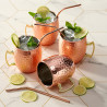 Cocktailmuggar Moscow Mule i rostfritt